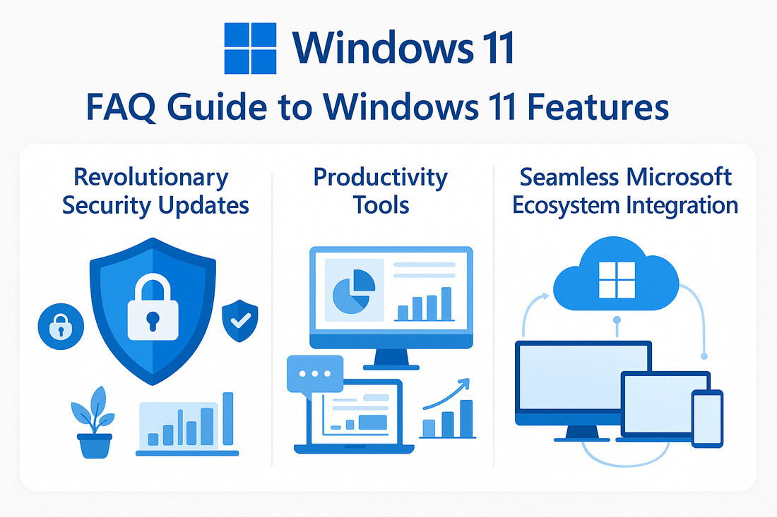 Windows 11 Features: Revolutionary Security Updates, Productivity Tools & Seamless Microsoft Ecosystem Integration - Complete FAQ Guide