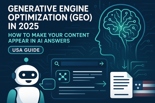Generative Engine Optimization (GEO) in 2025: How to Make Your Content Appear in AI Answers (USA Guide)