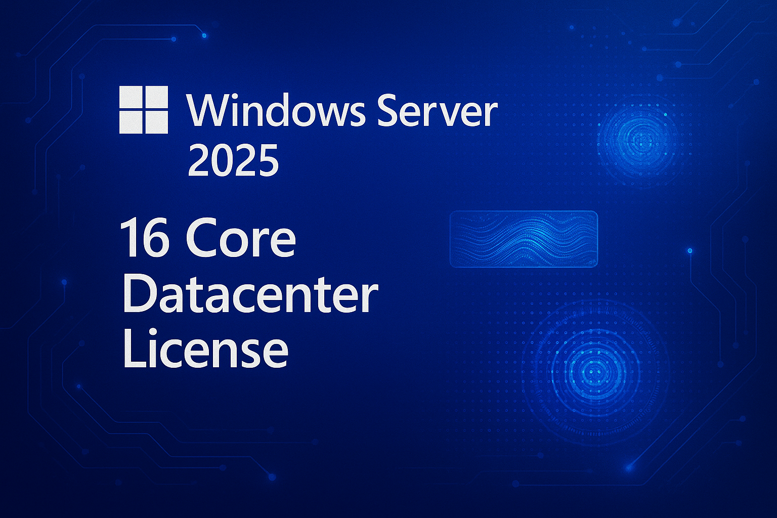 Blue Digital License Certificate