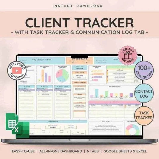 Excel Client Management Software for Small Business - Softwarekeep Digital