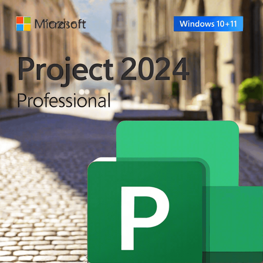 Microsoft Project 2024 Professional license - Softwarekeep Digital